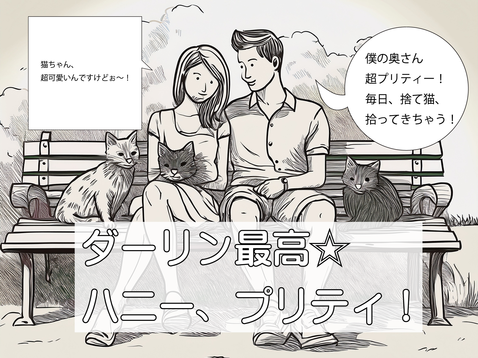 コーナー「ダーリン最高☆ハニープリティ！」